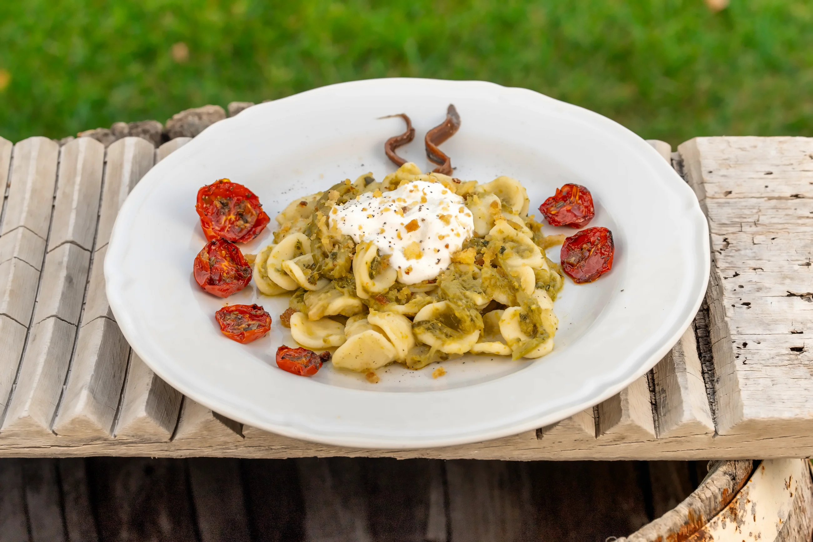 Orecchiette con cime di rapa